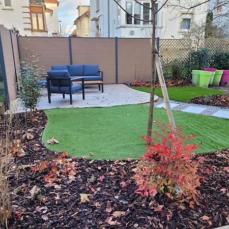 Le Cocon D'Emma, Terrasse, Jardin Et Elegance Dans Maison De Maitre Strasbourg Luaran gambar